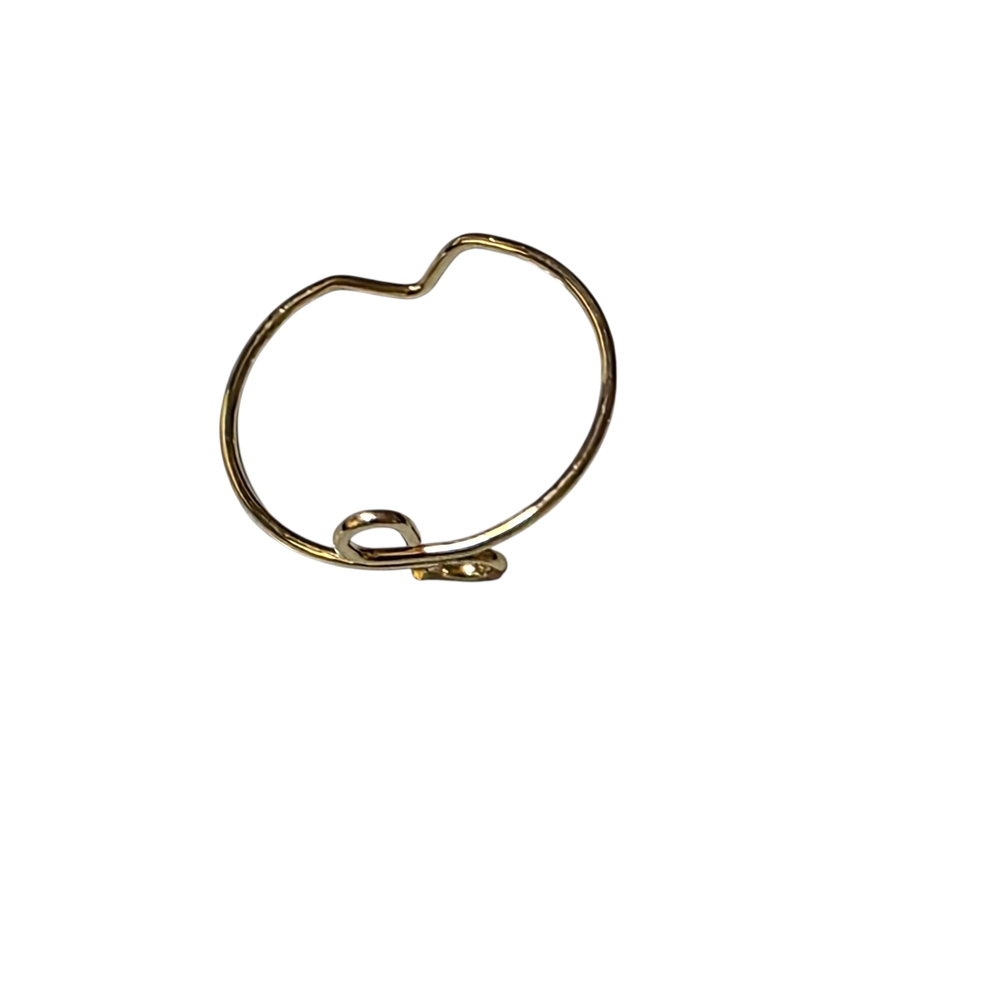 Gold Infinity Ring - Picture 2 of 3